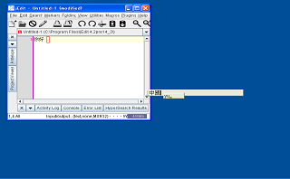 screenshot of original jEdit